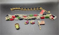 Marked PIeces of Costume  Jewelry