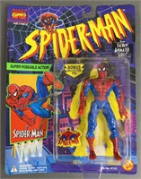 NIP 1994 Spiderman Multi Jointed Toy Biz Figure