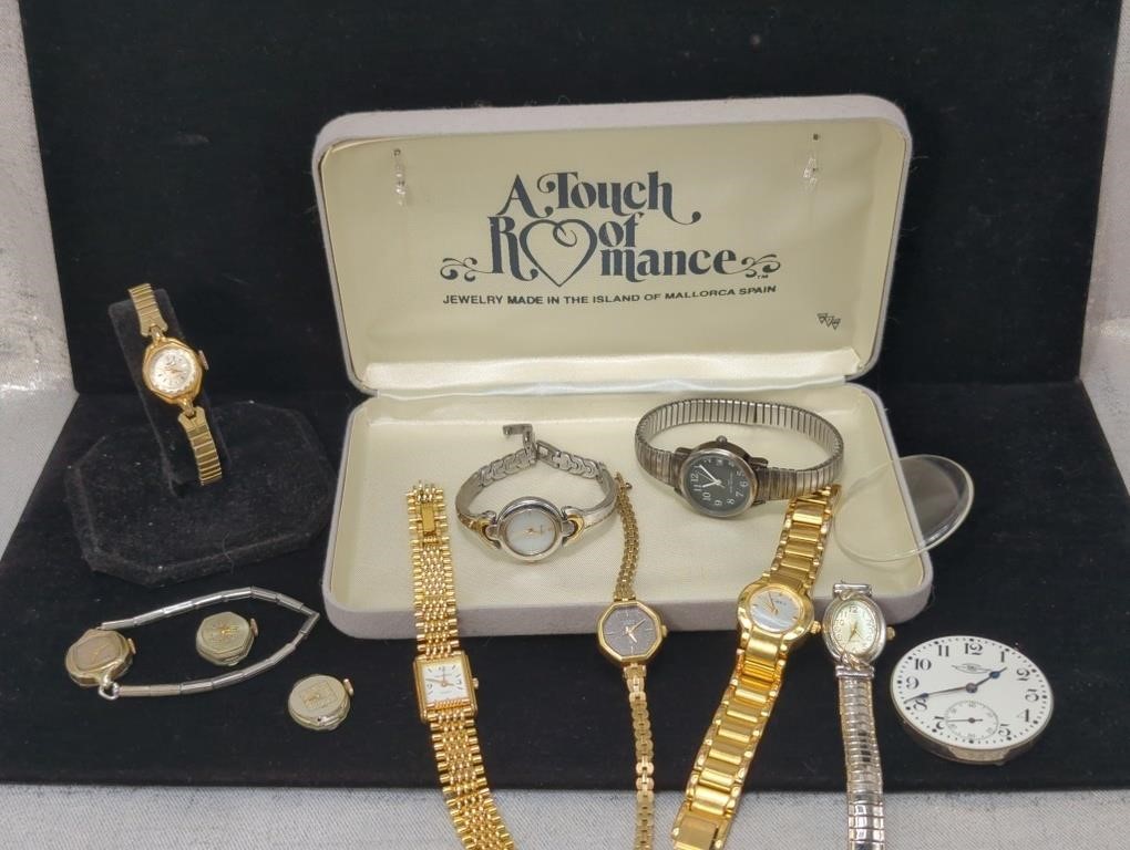 Lot of Watches, Some Work & Some For Parts,