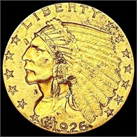 1926 $2.50 Gold Quarter Eagle CLOSELY