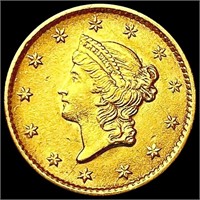 1854 Rare Gold Dollar UNCIRCULATED