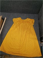 Vintage handmade house dress, size XXL