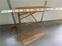 Ironing board with legs