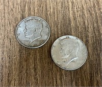 1964 Kennedy Half Dollars (2)