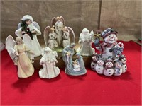 Christmas figurines, Angels, Santa’s,