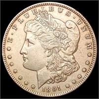 1891-CC Morgan Silver Dollar UNCIRCULATED