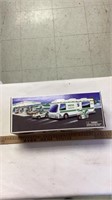 Hess recreation van with dune buggy and