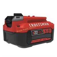 CRAFTSMAN $125 Retail 5Ah Lithium-ion Battery,