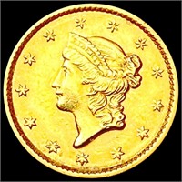 1851 Rare Gold Dollar CLOSELY UNCIRCULATED