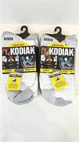 NEW Kodiak Work Socks (Size: 7-11) (x2 Pairs)