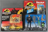 2pc NIP 1993-94 Jurassic Park Action Figures+