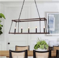 ARCOLIGHTS $144 Retail 40'' Farmhouse Chandelier,