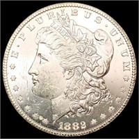 1882-CC Morgan Silver Dollar GEM BU