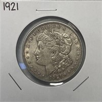 S - 1921 MORGAN SILVER DOLLAR (M20)