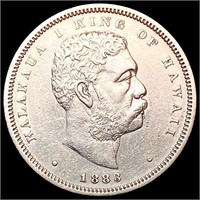 1883 Kingdom of Hawaii Half Dollar UNCIRCULATED