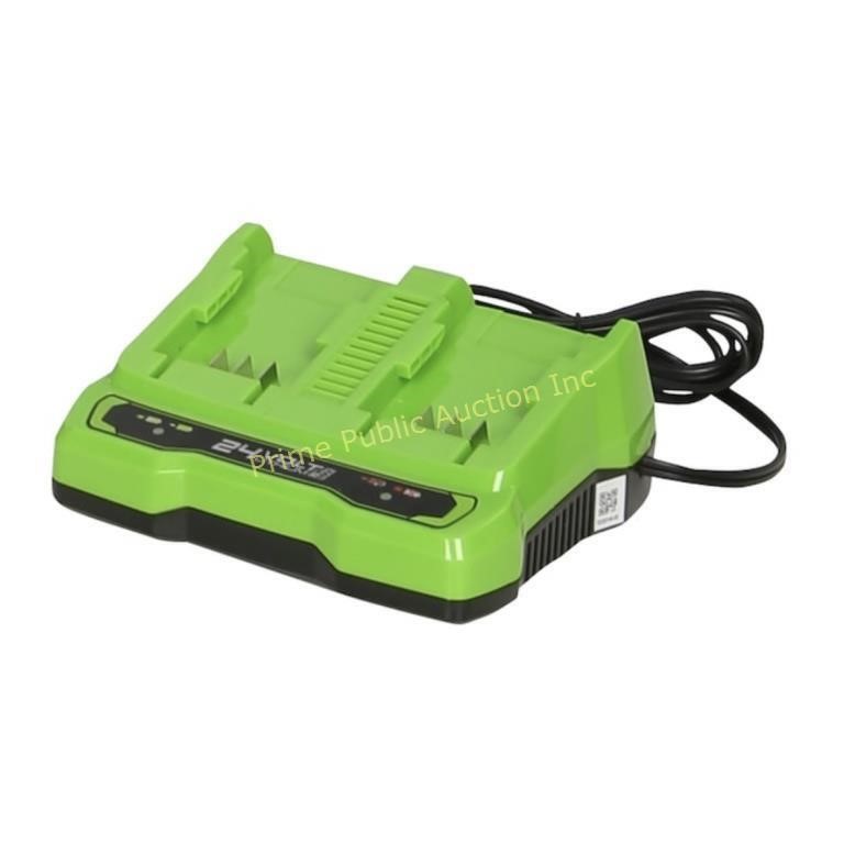 GREENWORKS $75 Retail 24V Battery Charger