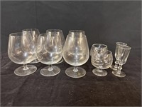 Glassware (Crystal Brandy & Glass Cordial)