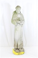 Classic St. Francis Concrete Garden Statue