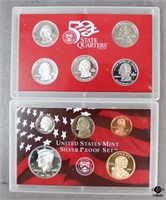 United States Mint Silver Proof Set -  2001