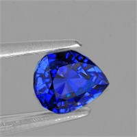 Natural  Royal Blue Sapphire [Flawless-VVS]