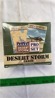 Desert storm collector trading cards.
