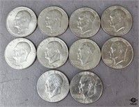 Eisenhower Dollars / 10 pc