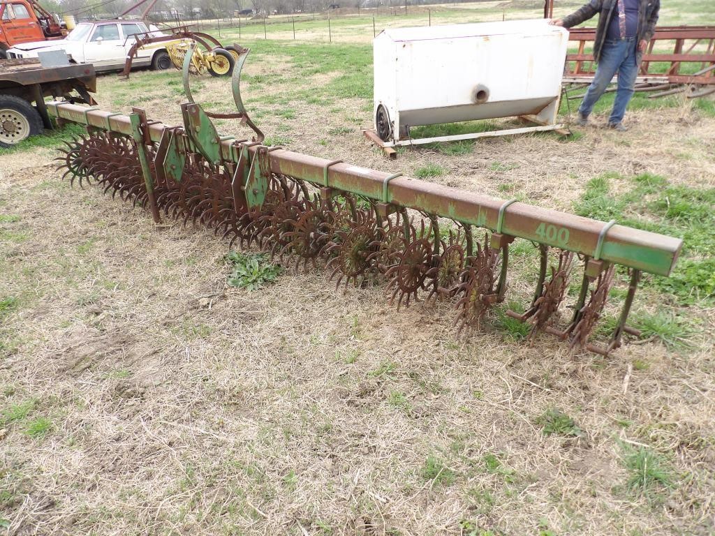 John Deere 400 rotary hoe