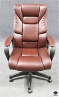 Leather Rolling Office Chair