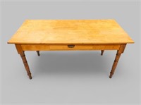 ANTIQUE CANADIAN MAPLE TABLE