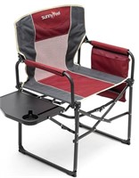 Sunnyfeel AC3008F Foldable Camping chair. Red/Gray