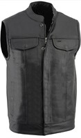 Milwaukee Leather motorcycle vest size XL