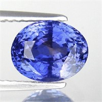 Natural Ceylon Blue Sapphire 1.05 Cts  {VVS}