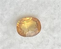 Natural  Yellow Ceylon Sapphire.....4.34Cts