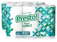 Presto! Flex-a-Size Paper Towels 12 rolls