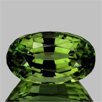 Natural Forest Green Sapphire 1.41 Cts {VVS}