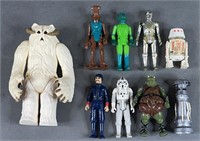 9pc 1978-83 Star Wars Action Figures