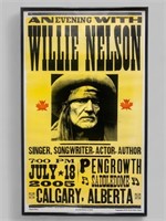 WILLIE NELSON 2005 LIMITED EDITION POSTER