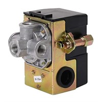 Air Compressor Pressure Switch 95-125 PSI 4 Port
