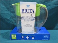 New Brita Water Filtration System Pitcher 10 Cups