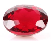 47.30CT OVAL CUT RUBY LOOSE GEMSTONE