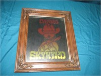 Lynyrd Skynyd Glass Plaque In Frame