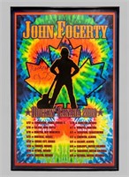 SIGNED JOHN FOGERTY TOUR POSTER