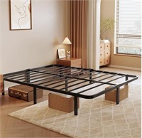14 Inch High Metal Queen Bed Frame