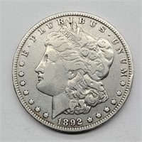 1892 O MORGAN SILVER DOLLAR