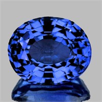 Natural Cornflower Blue Sapphire 1.00 Cts {Flawles