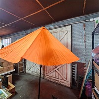 New 11Ft Led Orange Umbrella