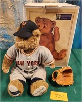 11 - 1951 NY GIANTS TEDDY BEAR W/ COA (T51)
