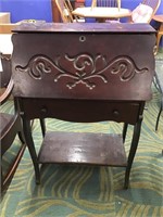 Old Decorative Wood Desk