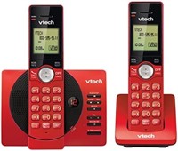 VTech DECT 6.0 Dual Handset Cordless Phones with