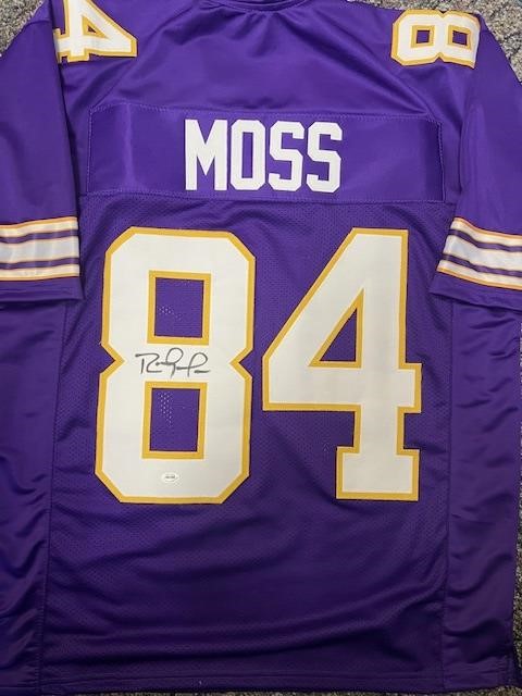 Vikings Randy Moss Signed Jersey with COA